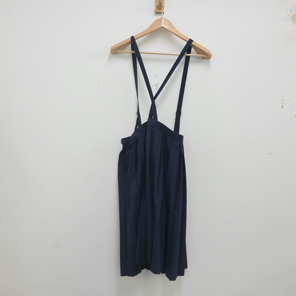 【中古】熊本県 帯山中学校 女子制服 2点（スカート）sf023149