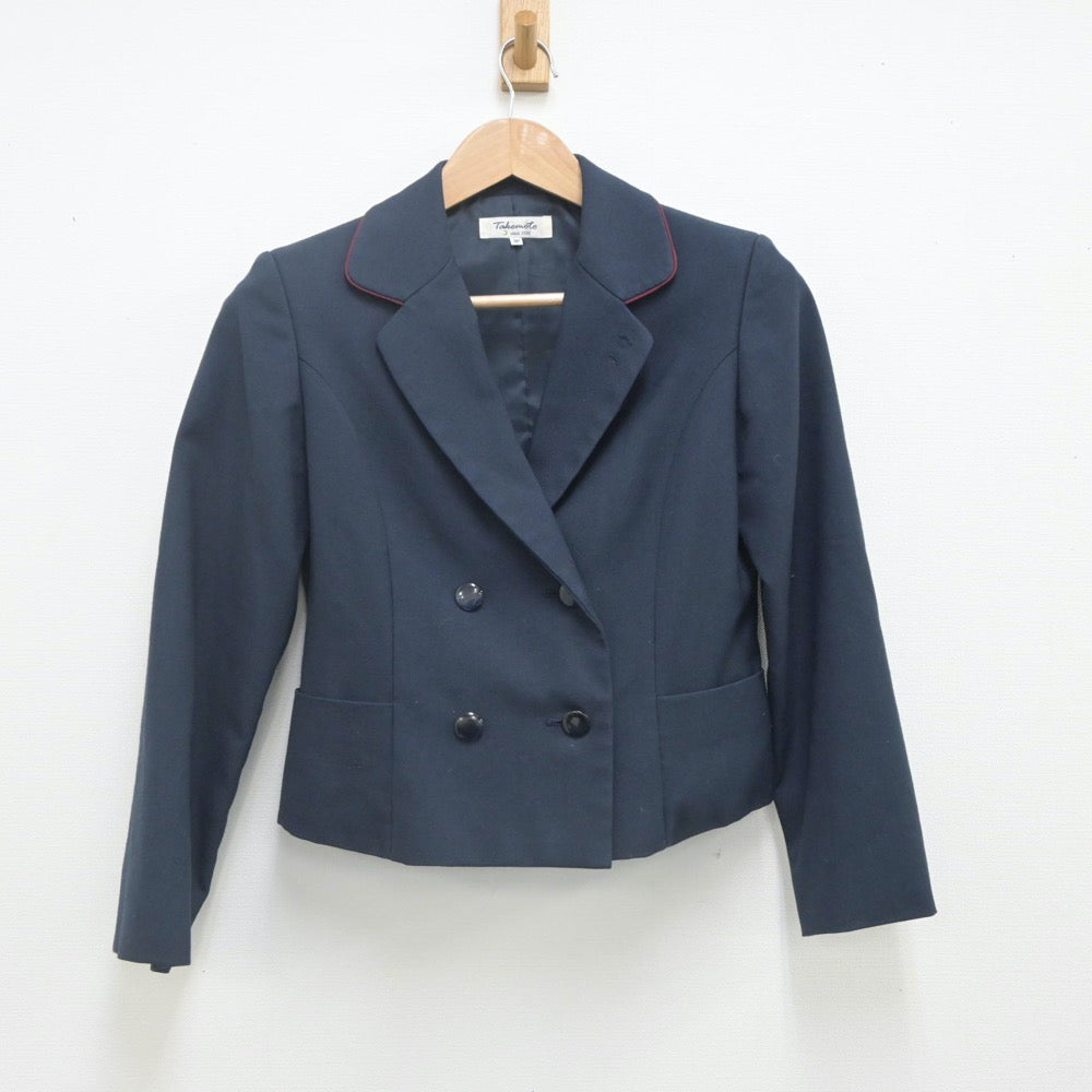 【中古】熊本県 熊本商業高等学校 女子制服 2点（ブレザー・スカート）sf023150