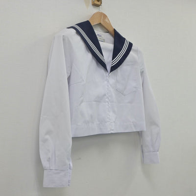 【中古】愛知県 瑞陵高等学校 女子制服 2点（セーラー服）sf023178