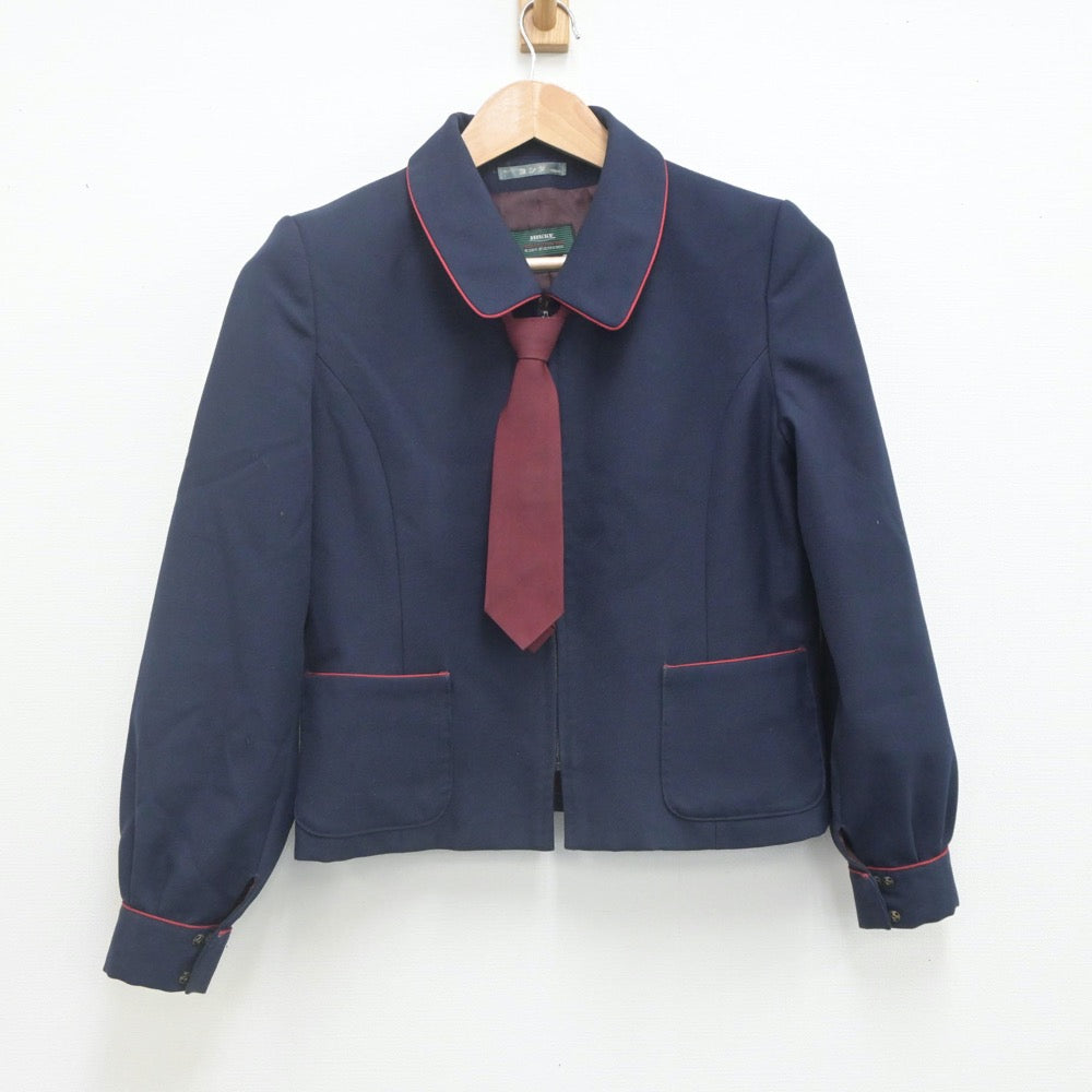 【中古】大阪府 高鷲中学校 女子制服 4点（セーラー服・スカート・スカート）sf023180