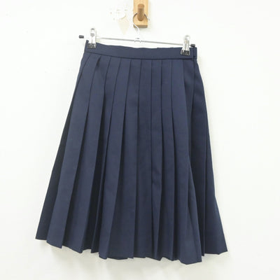 【中古】岐阜県 岐阜西中学校 女子制服 3点（セーラー服・スカート）sf023185