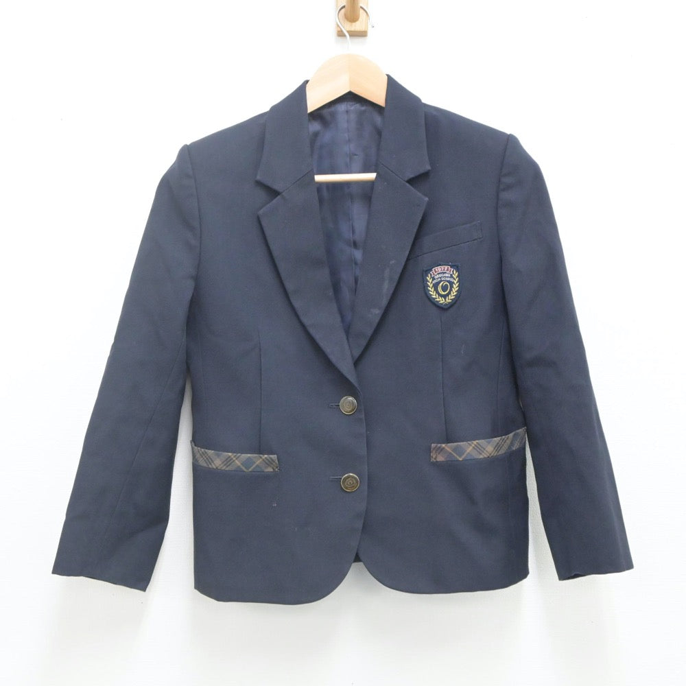 【中古】埼玉県 桶川高等学校 女子制服 2点（ブレザー・スカート）sf023186