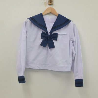 【中古】静岡県 浜松日体高等学校 女子制服 4点（セーラー服）sf023191