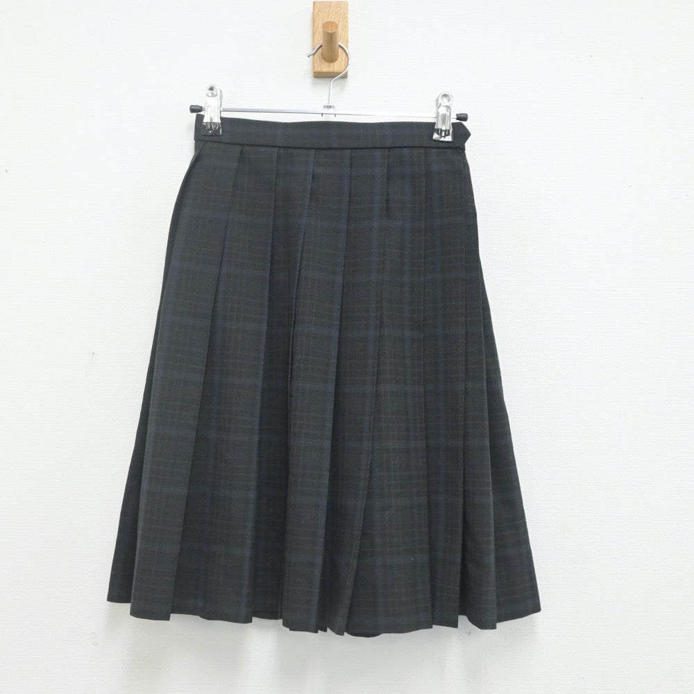 【中古】東京都 専修大学附属高等学校 女子制服 2点（スカート・スカート）sf023207