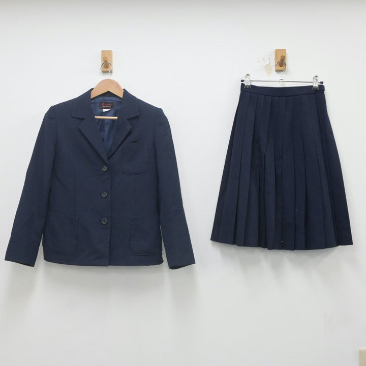 中古】香川県 三木町立三木中学校 女子制服 3点 (ブレザー