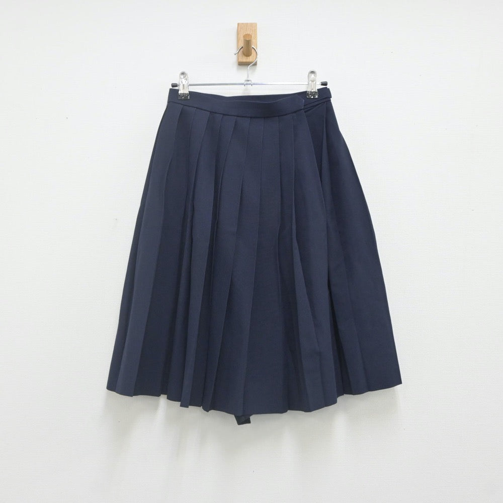 【中古】兵庫県 三木中学校 女子制服 2点（ベスト・スカート）sf023213