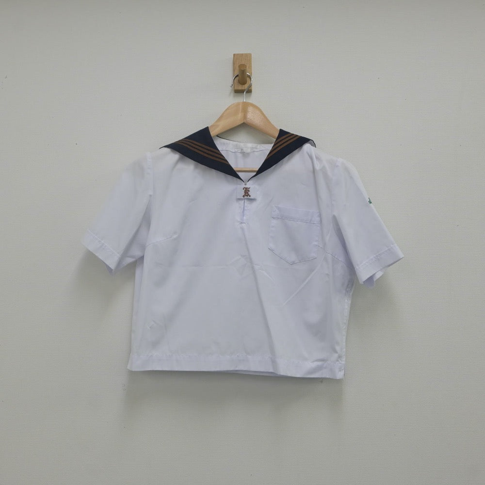 【中古】東京都 関東国際高等学校 女子制服 1点（セーラー服）sf023216