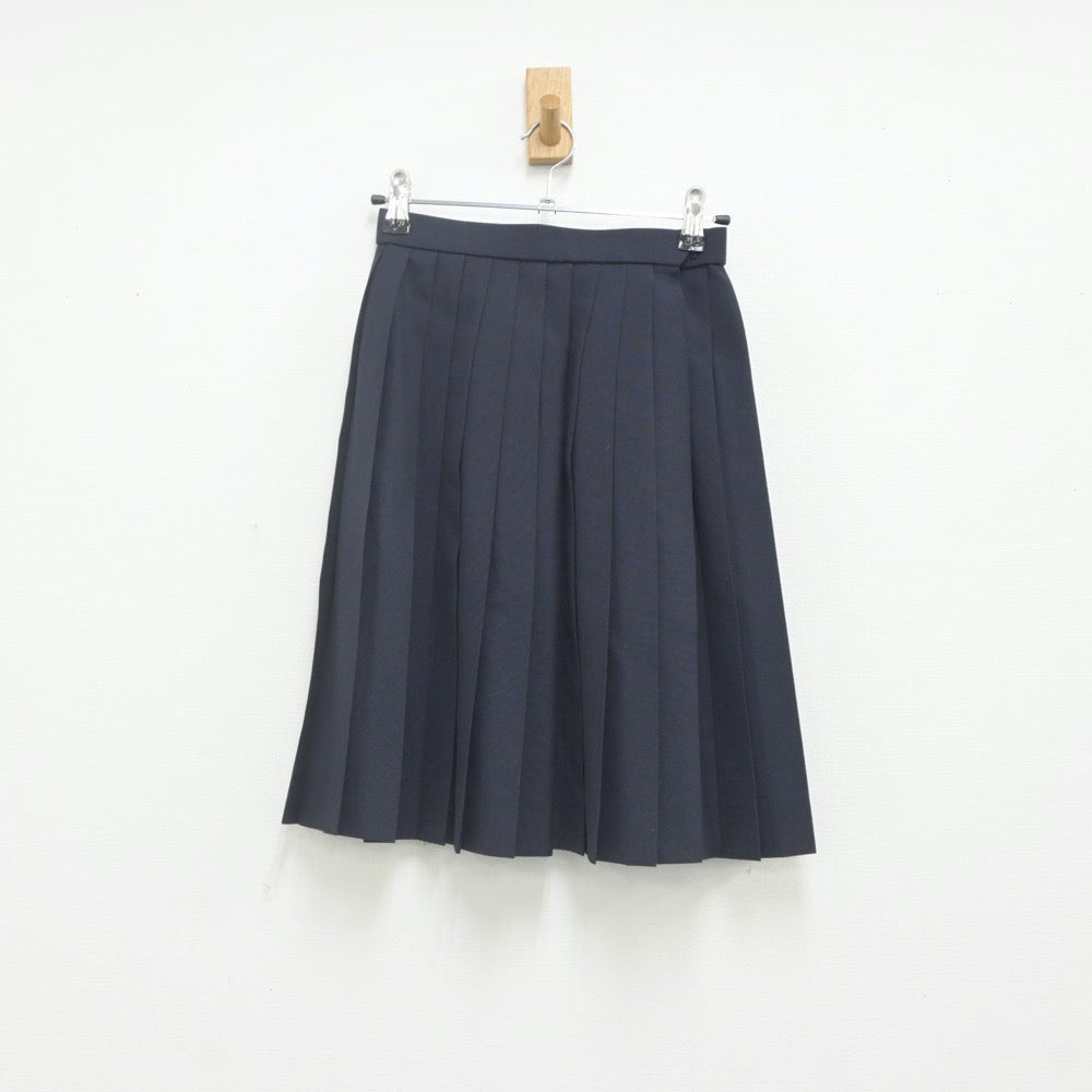 【中古】徳島県 第一中学校 女子制服 2点（セーラー服・スカート）sf023235