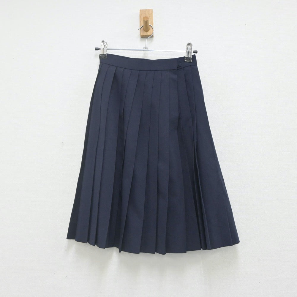 【中古】徳島県 第一中学校 女子制服 2点（セーラー服・スカート）sf023238