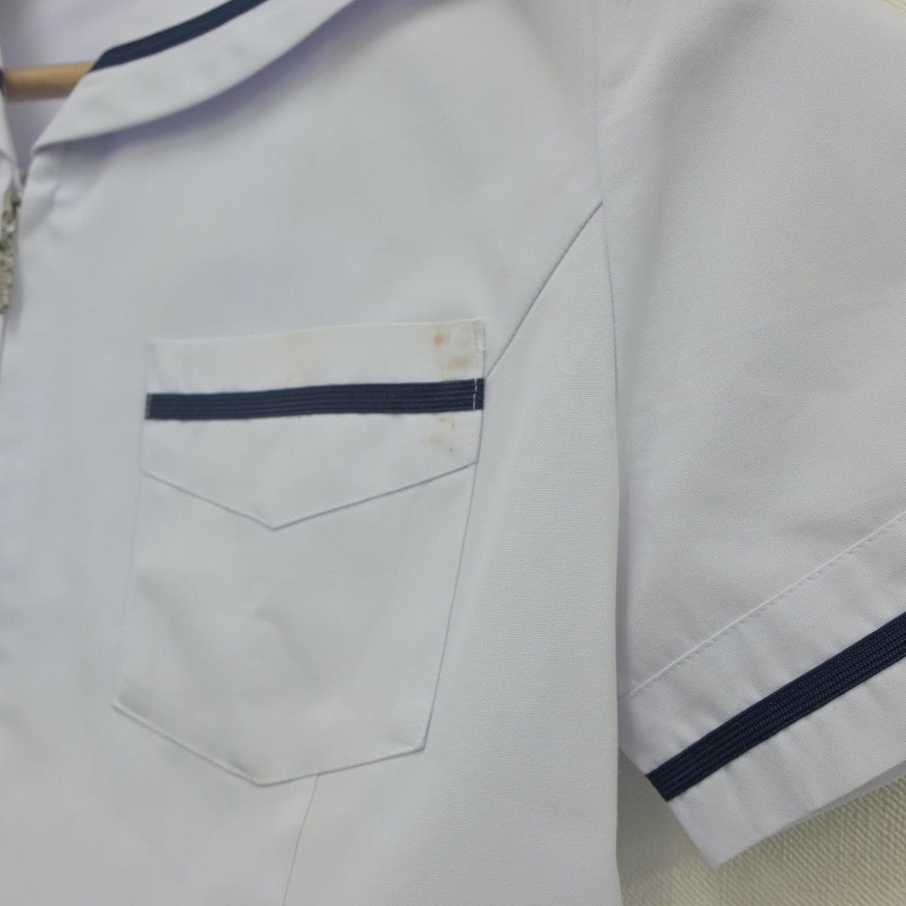 【中古】徳島県 第一中学校 女子制服 2点（セーラー服・スカート）sf023238