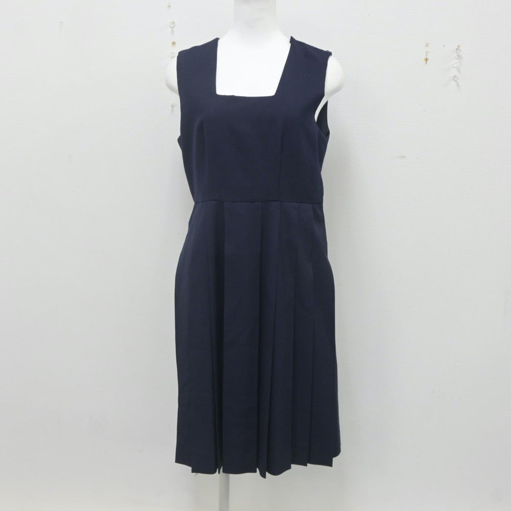 【中古】福岡県 福岡女学院高等学校 女子制服 3点（セーラー服・ジャンパースカート）sf023241