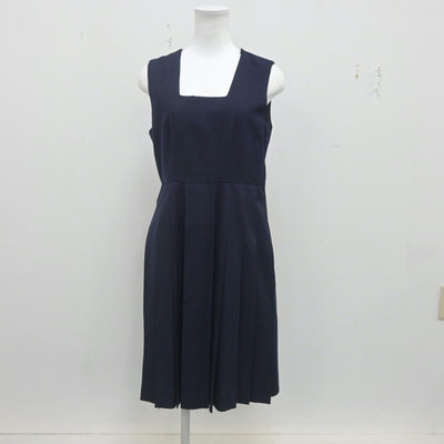 【中古】福岡県 福岡女学院高等学校 女子制服 3点（セーラー服・ジャンパースカート）sf023242