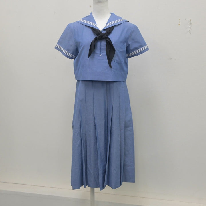 中古制服】福岡県 福岡女学院高等学校 女子制服 3点（セーラー服・ジャンパースカート）sf023243【リサイクル学生服】 | 中古制服通販パレイド