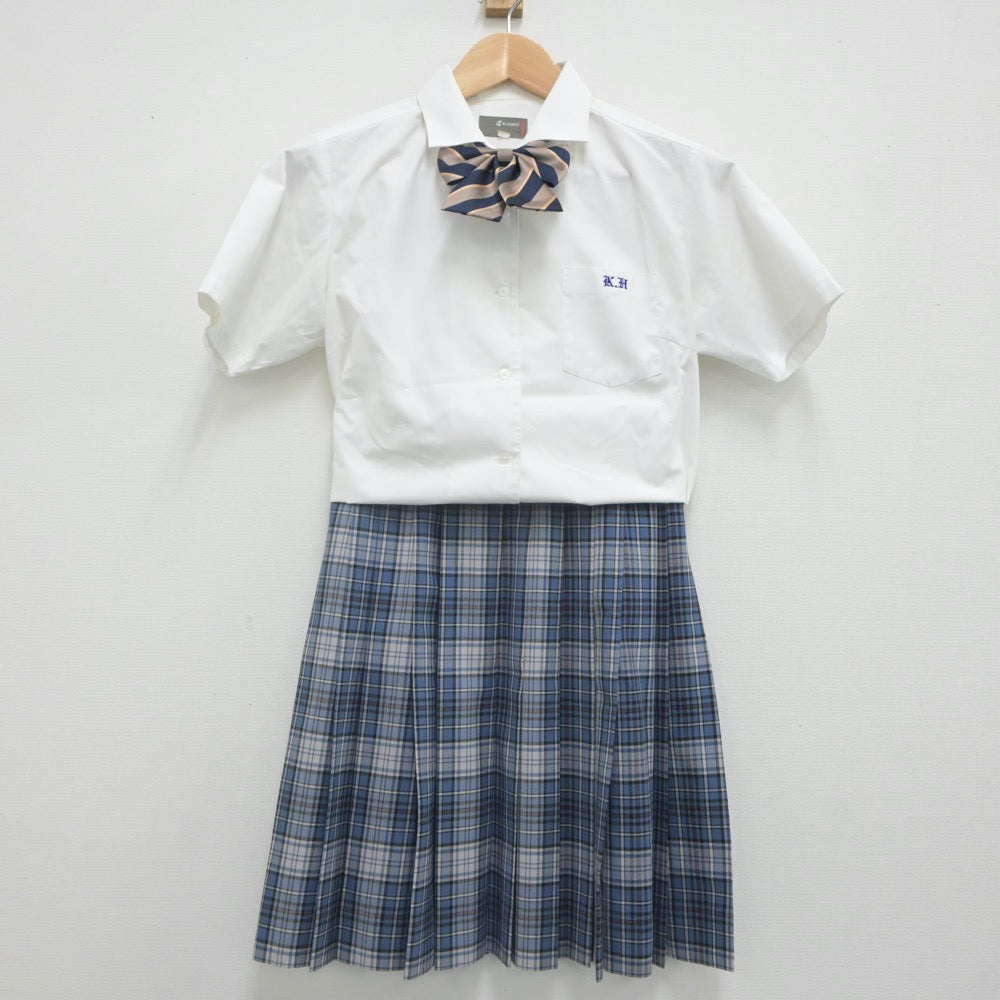 【中古】愛知県 刈谷東高等学校 女子制服 4点（シャツ・スカート）sf023253