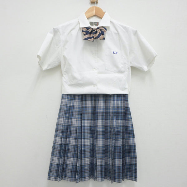 中古制服】愛知県 刈谷東高等学校 女子制服 4点（シャツ・スカート）sf023253【リサイクル学生服】 | 中古制服通販パレイド