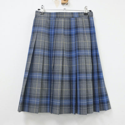 【中古】東京都 麹町学園女子中学校 女子制服 4点（ニットベスト・シャツ・シャツ・スカート）sf023271