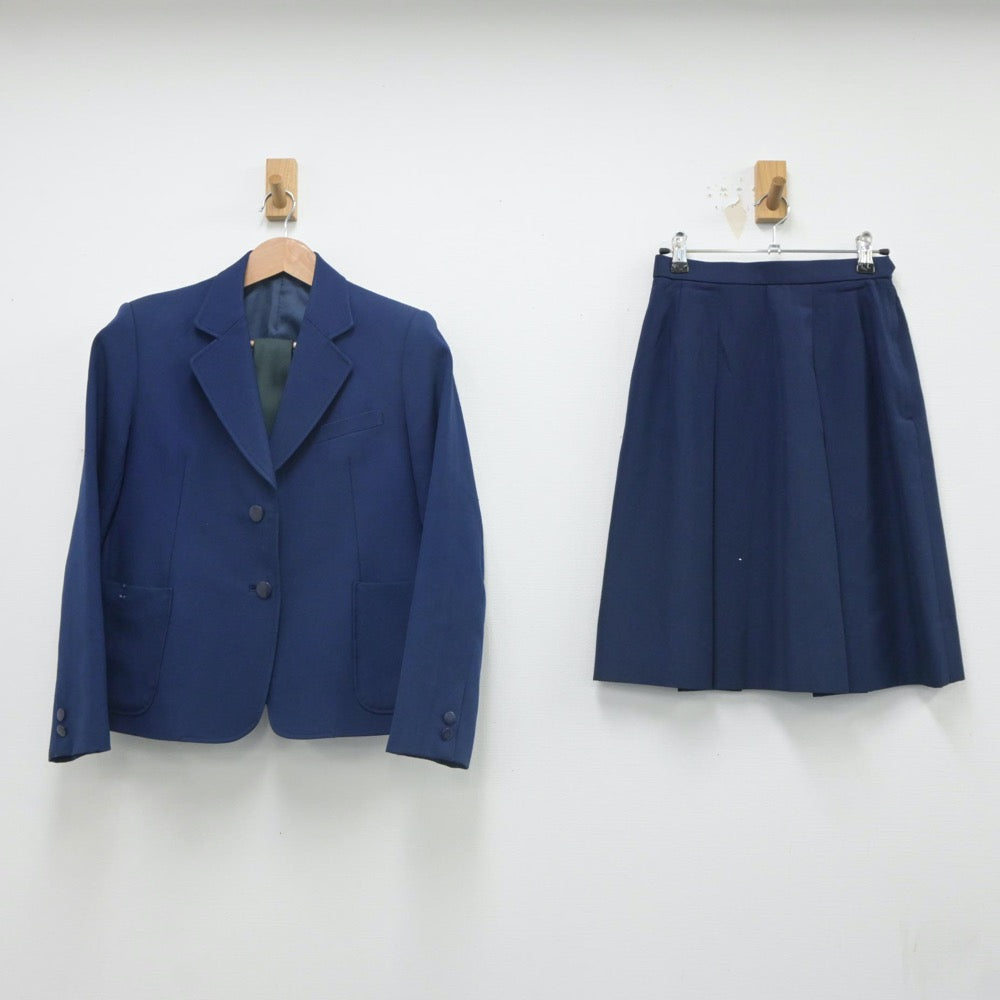 【中古】埼玉県 熊谷西高等学校 女子制服 3点（ブレザー・スカート）sf023280