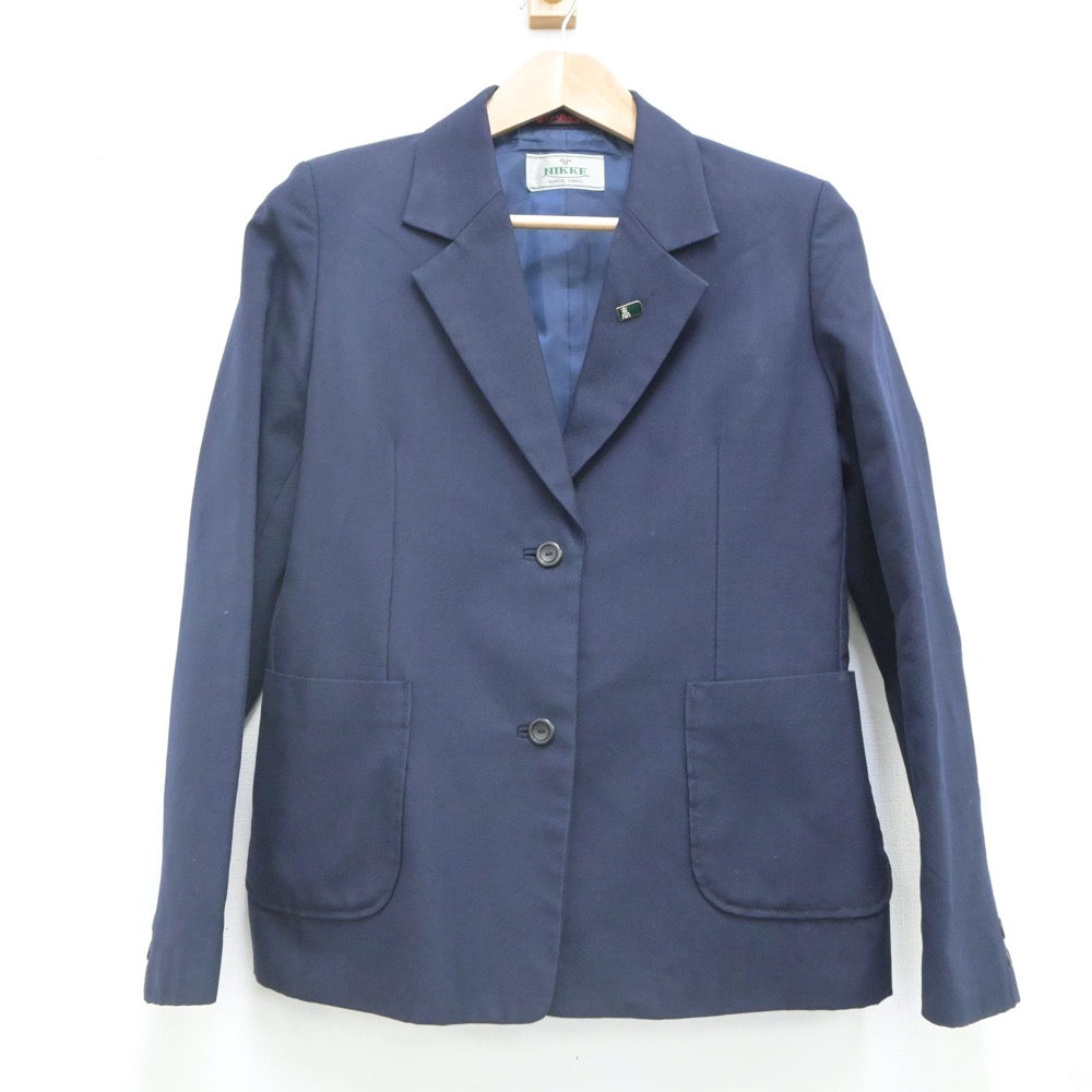 【中古】山口県 下関西高等学校 女子制服 2点（ブレザー）sf023282