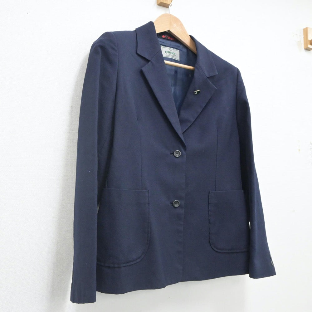 【中古】山口県 下関西高等学校 女子制服 2点（ブレザー）sf023282