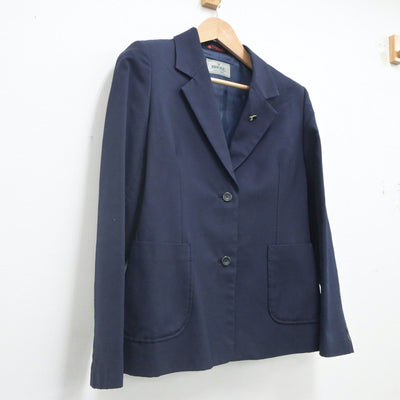 【中古】山口県 下関西高等学校 女子制服 2点（ブレザー）sf023282