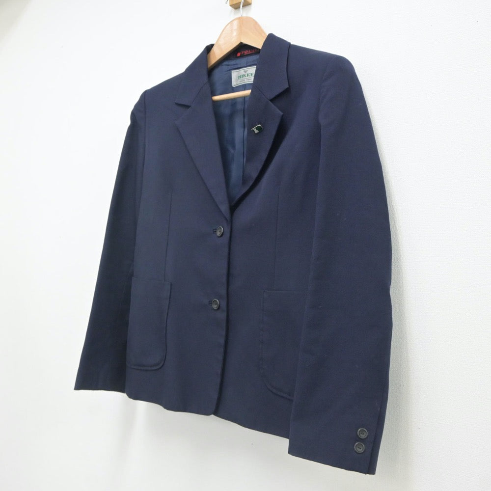 【中古】山口県 下関西高等学校 女子制服 2点（ブレザー）sf023282