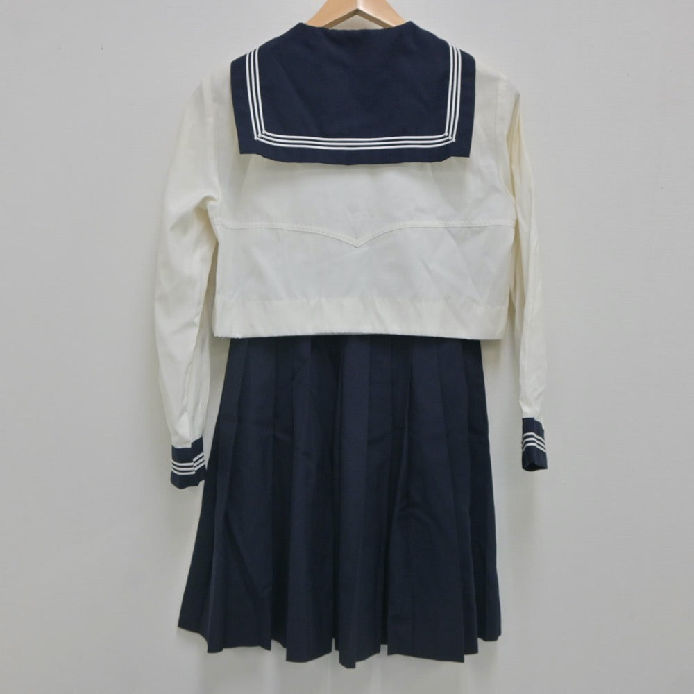 【中古】東京都 佼成学園女子高等学校 女子制服 3点（セーラー服・スカート）sf023287