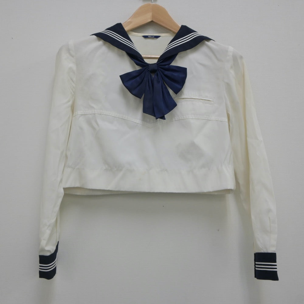 【中古】東京都 佼成学園女子高等学校 女子制服 3点（セーラー服・スカート）sf023287