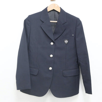 【中古】山形県 高畠中学校 女子制服 4点（ブレザー・スカート）sf023309