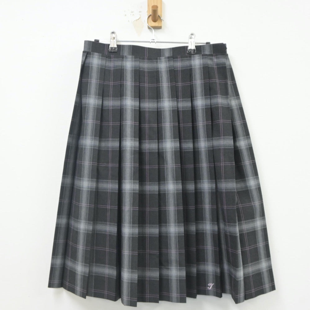 【中古】山形県 高畠中学校 女子制服 4点（ブレザー・スカート）sf023309