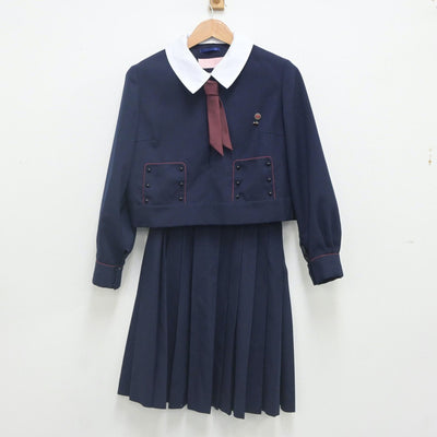 【中古】奈良県 帝塚山高等学校 女子制服 5点（ブレザー・スカート）sf023315