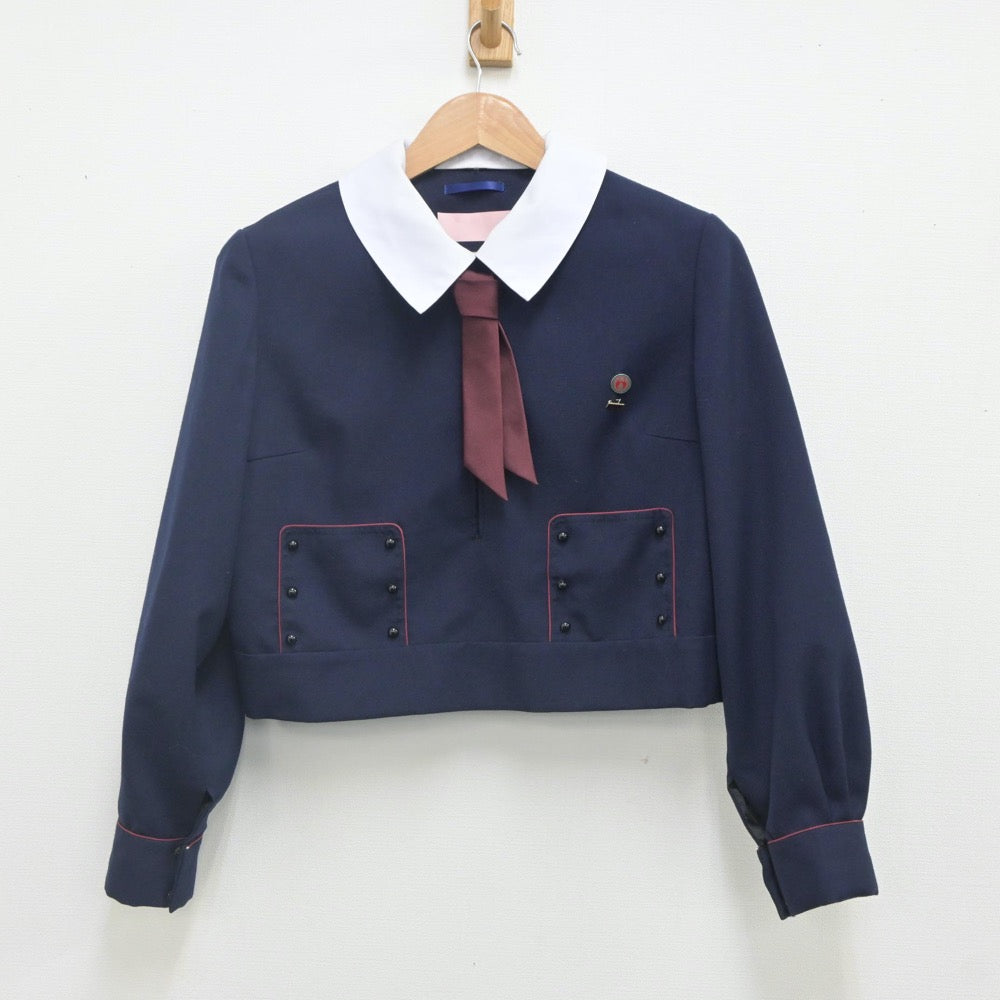 【中古】奈良県 帝塚山高等学校 女子制服 5点（ブレザー・スカート）sf023315