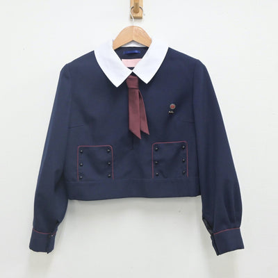 【中古】奈良県 帝塚山高等学校 女子制服 5点（ブレザー・スカート）sf023315