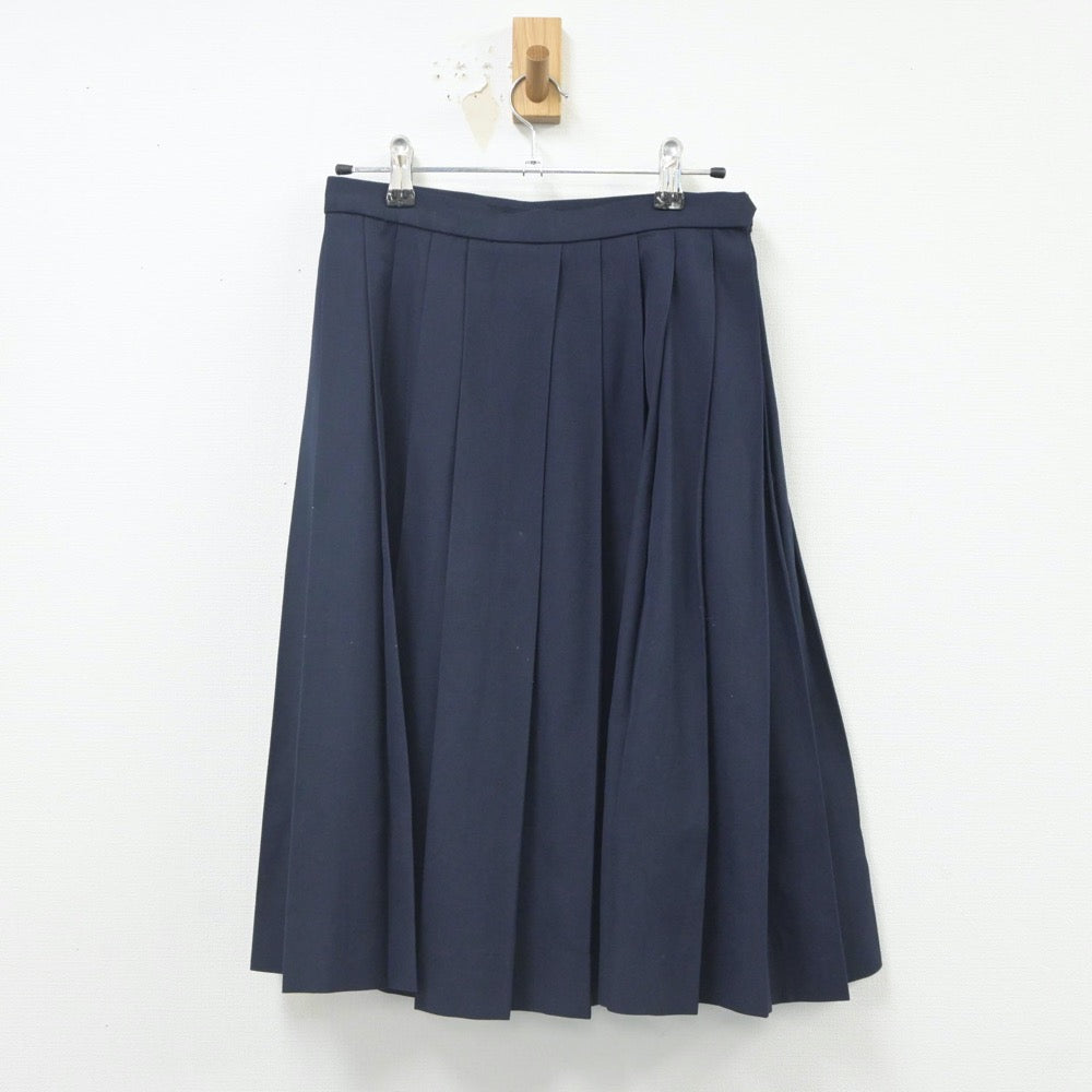 【中古】奈良県 帝塚山高等学校 女子制服 3点（シャツ・シャツ・スカート）sf023316