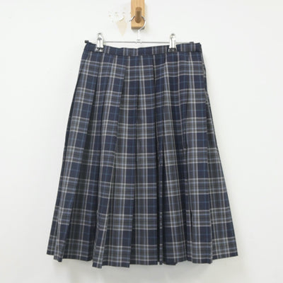 【中古】広島県 賀茂高等学校 女子制服 3点（シャツ・ニット・スカート）sf023319