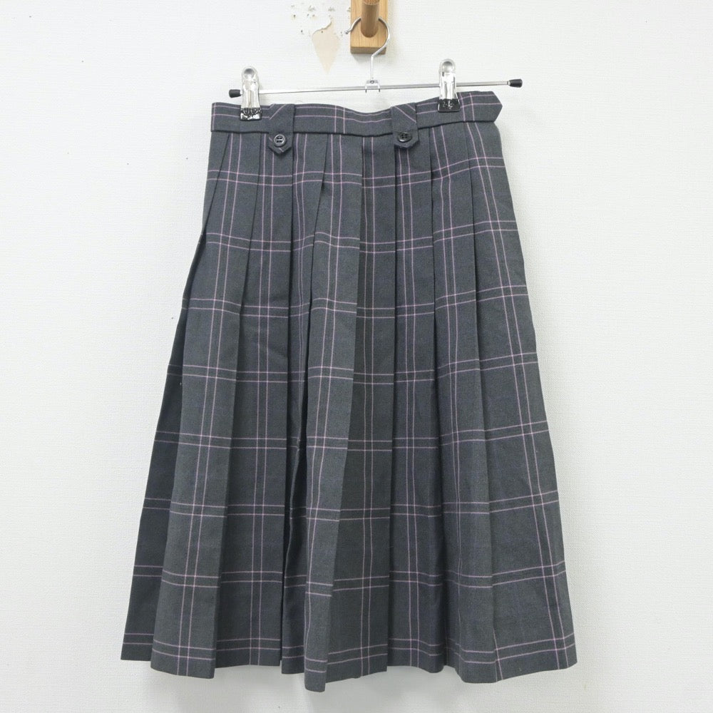 【中古】大阪府 大阪成蹊女子高等学校 女子制服 4点（ブレザー・スカート・ニット）sf023320