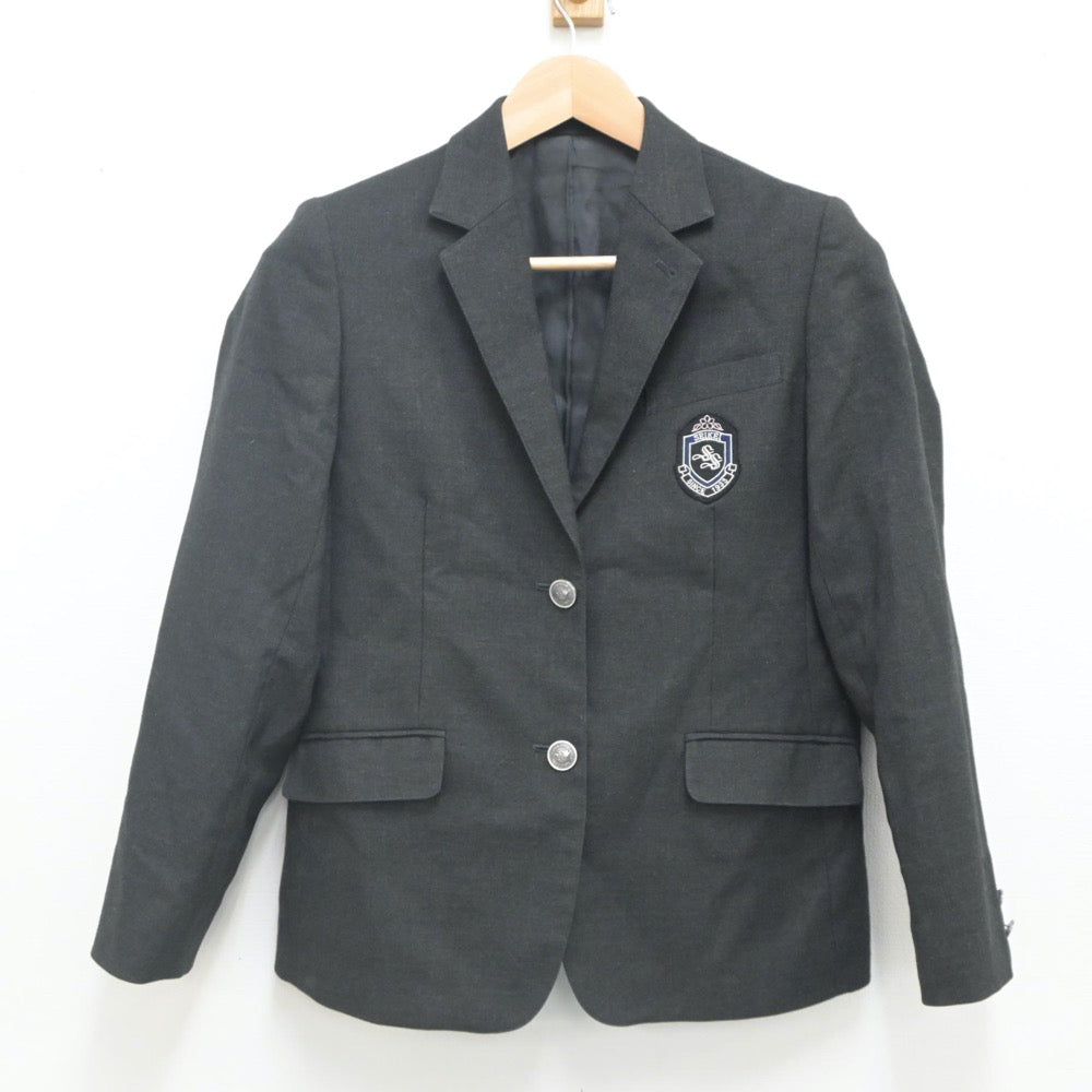 【中古】大阪府 大阪成蹊女子高等学校 女子制服 4点（ブレザー・スカート・ニット）sf023320