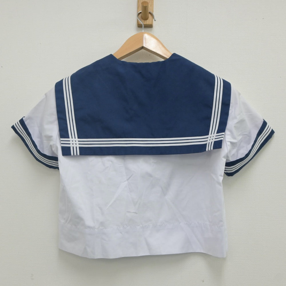 【中古】大阪府 大阪成蹊女子高等学校 女子制服 3点（セーラー服・スカート）sf023321