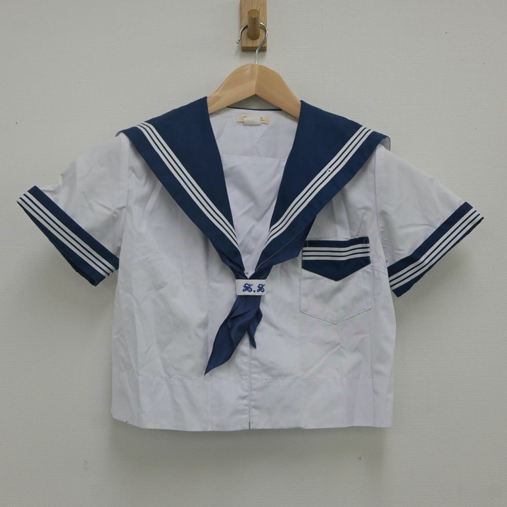 【中古】大阪府 大阪成蹊女子高等学校 女子制服 2点（セーラー服）sf023322