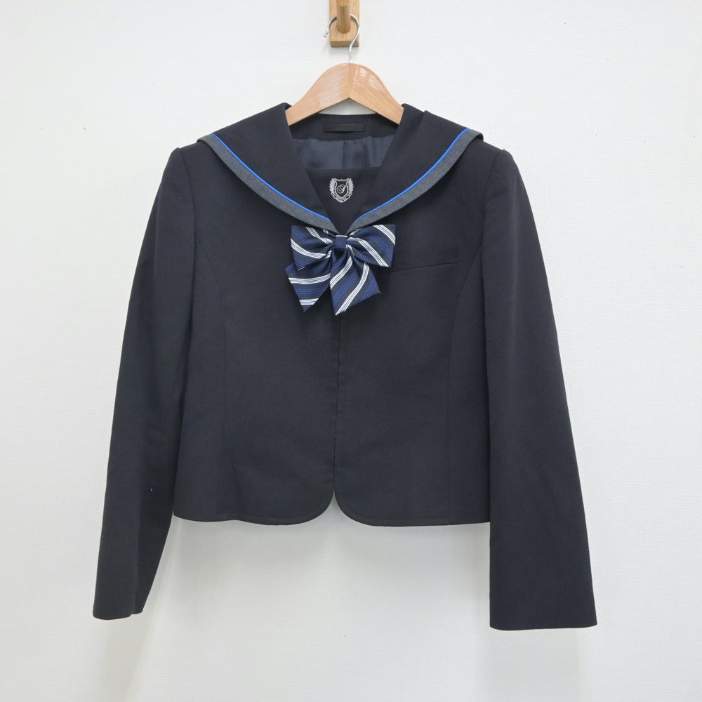 中古制服】山形県 惺山高等学校 女子制服 3点（セーラー服・スカート