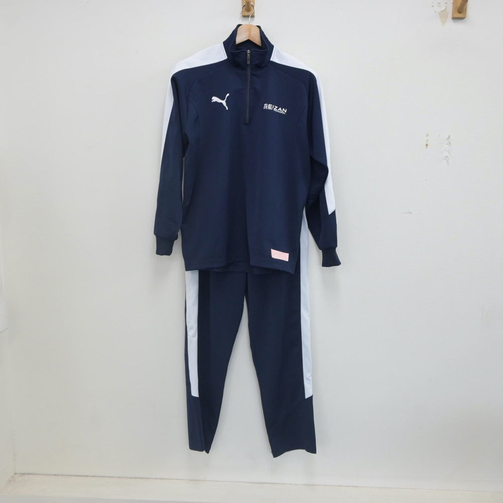 【中古】山形県 惺山高等学校 女子制服 2点（ジャージ 上・ジャージ 下）sf023332