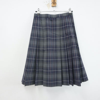 【中古】岡山県 岡山学芸館高等学校 女子制服 4点（ブレザー・シャツ・スカート）sf023355