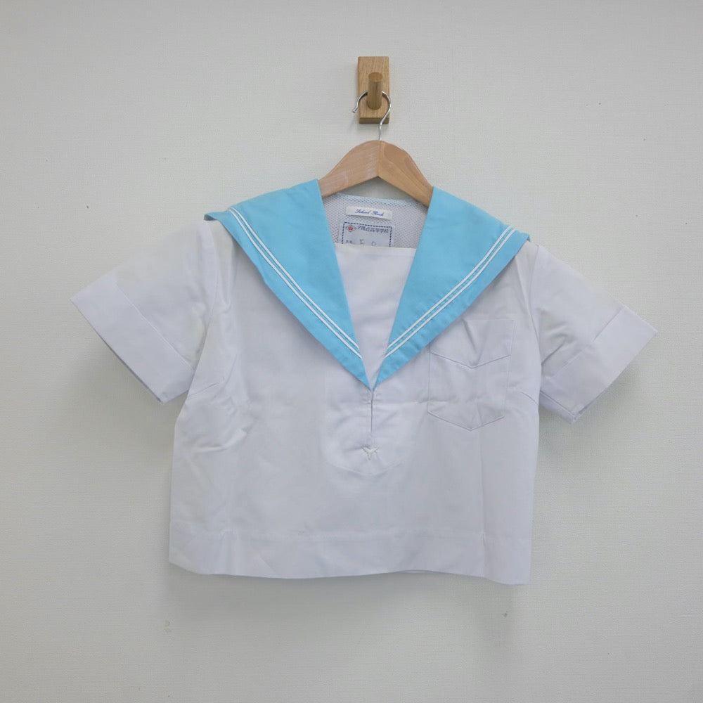 【中古】大阪府 大阪府立夕陽丘高等学校 女子制服 2点（セーラー服）sf023366