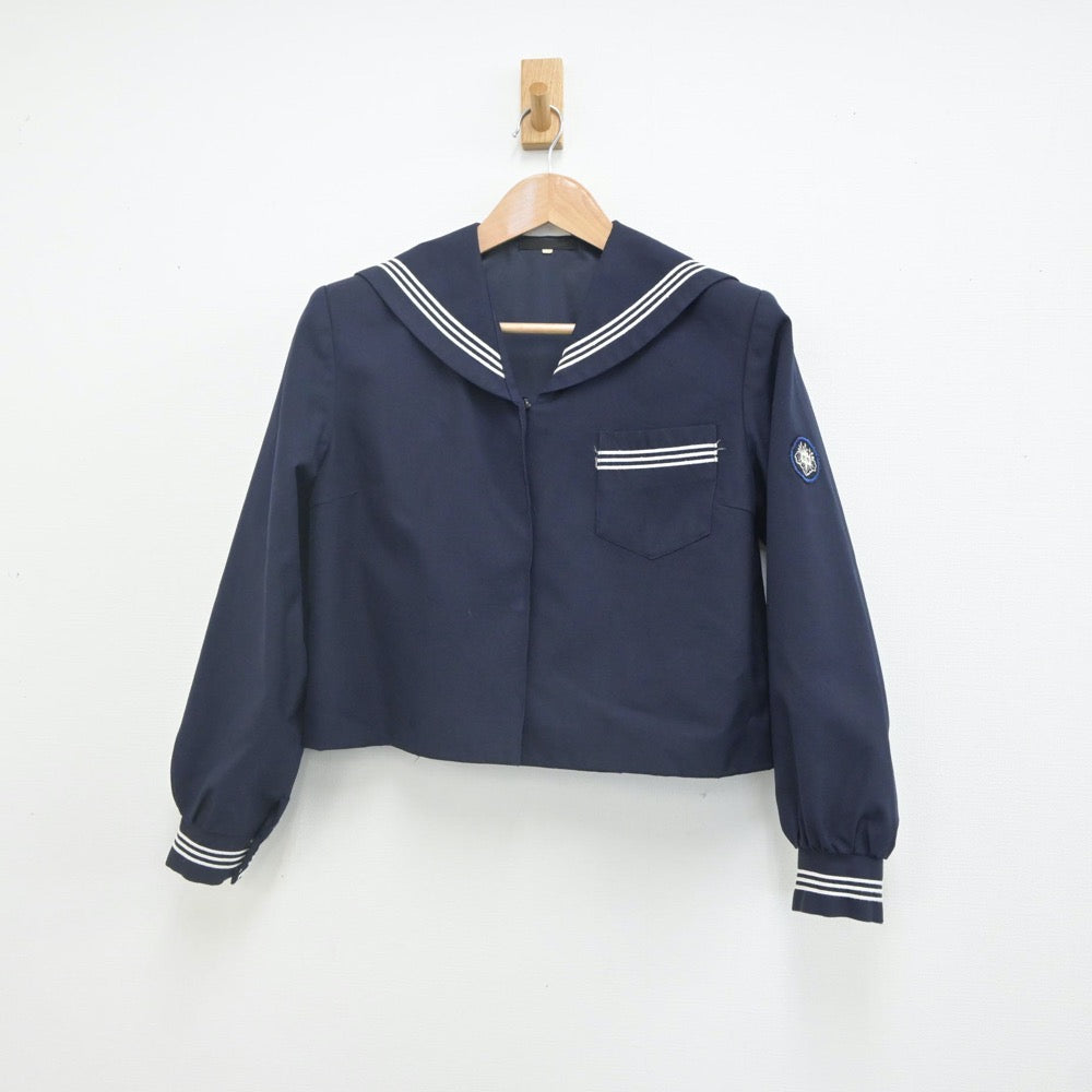 【中古】青森県 八戸市立大館中学校 女子制服 1点（セーラー服）sf023383