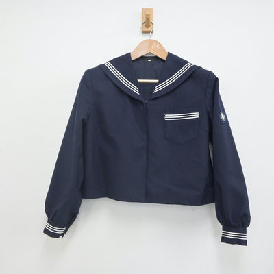 【中古】青森県 八戸市立大館中学校 女子制服 1点（セーラー服）sf023383