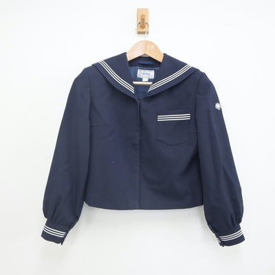 【中古】青森県 八戸市立大館中学校 女子制服 1点（セーラー服）sf023384