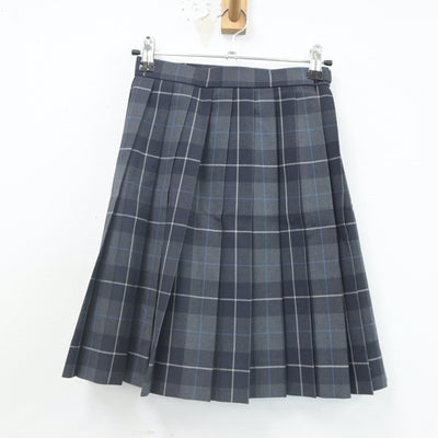 【中古】神奈川県 藤沢市立第一中学校 女子制服 2点（ニットベスト・スカート）sf023386