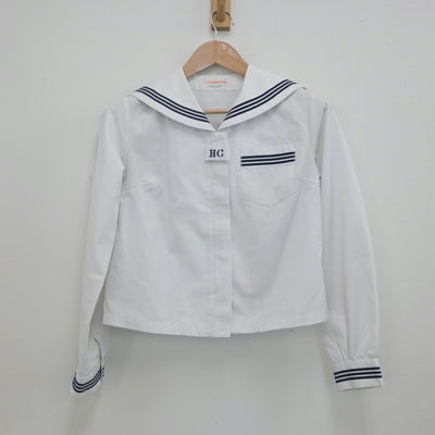 【中古】青森県 八戸商業高等学校 女子制服 2点（セーラー服）sf023388