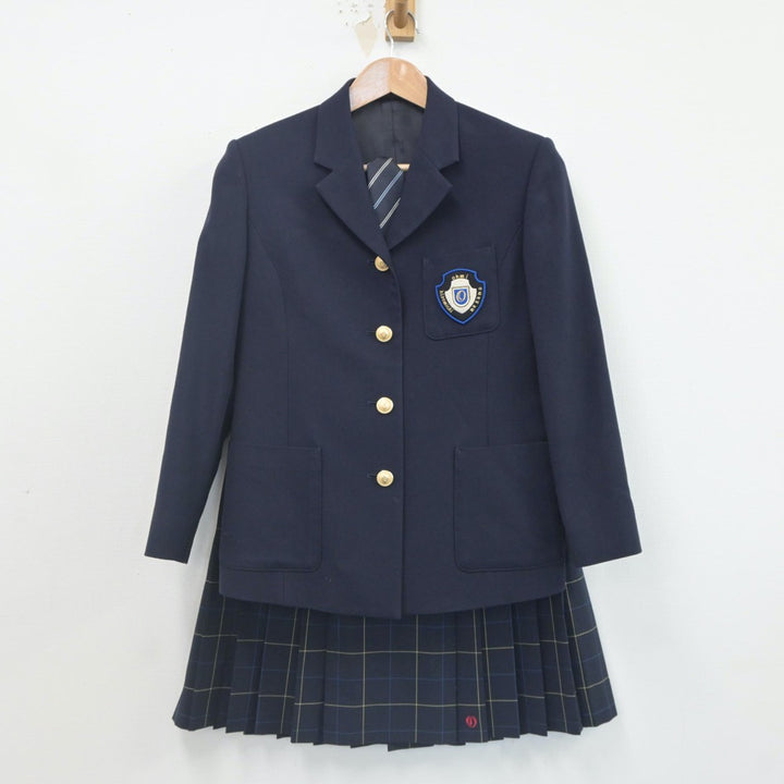 中古制服】滋賀県 近江高等学校 女子制服 3点（ブレザー