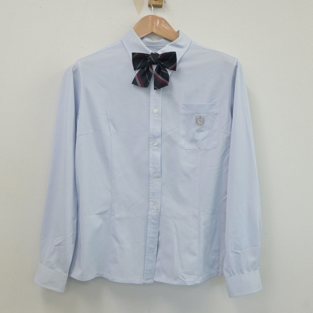 中古制服】北海道 英藍高等学校 女子制服 4点（ブレザー・シャツ