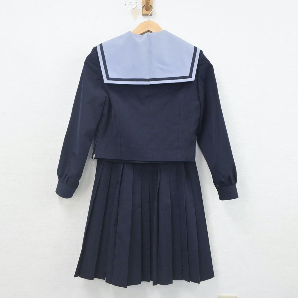 【中古】高知県 清和女子中学校 女子制服 4点（セーラー服・スカート）sf023394